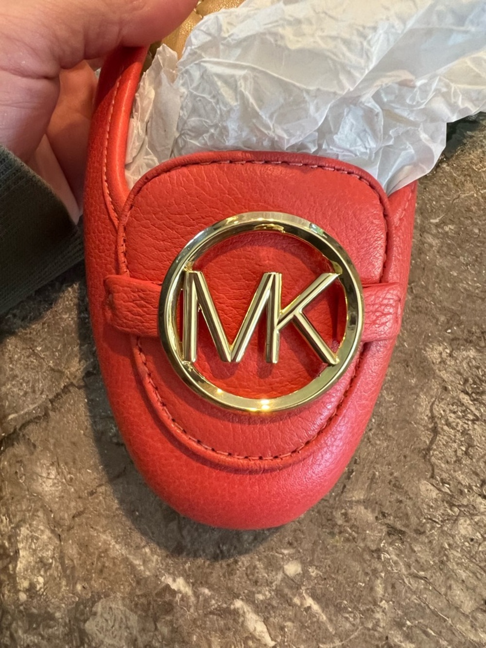 Michael Kors Lillie Leather Moccasins - Picture 8 of 8